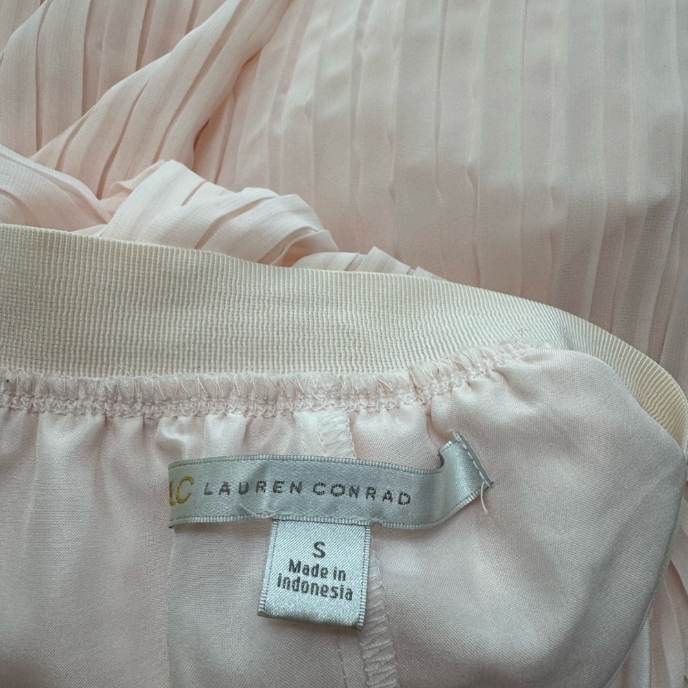 Lc Lauren Conrad Light Pink Maxi Skirt View 3